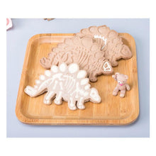 Load image into Gallery viewer, 3D Dinosaur Cookie Cutters Mold Dinosaur Biscuit Cartoon Mould Sugarcraft Dessert Baking Silicone Mold For Sop Cake Decor Tool Dinosaur Fossil Cookie Making Molds Stamps For Kitchen
