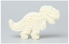 Load image into Gallery viewer, 3D Dinosaur Cookie Cutters Mold Dinosaur Biscuit Cartoon Mould Sugarcraft Dessert Baking Silicone Mold For Sop Cake Decor Tool Dinosaur Fossil Cookie Making Molds Stamps For Kitchen
