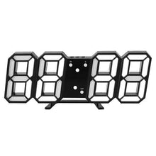 将图片加载到图库查看器，3D LED Digital Wall Clock
