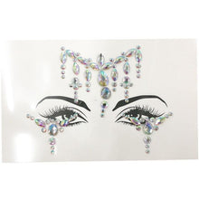 Load image into Gallery viewer, 3D Makeup Tattoo Face Gems Glitter Face Jewels Crystal Stickers Face Glitter for Festival Carnival Party

