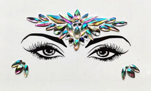 Load image into Gallery viewer, 3D Makeup Tattoo Face Gems Glitter Face Jewels Crystal Stickers Face Glitter for Festival Carnival Party
