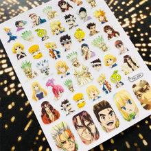 将图片加载到图库查看器，3D Nail Art Stickers Decal Template Nail Tool Decorations Nail Slider  Metallic Nail Art Stickers Set Love Metal Nail Studs Decals for Women Nail Decorations Accessories Metal Curve Stripe Lines Design Letter Nail Sticker Decoration
