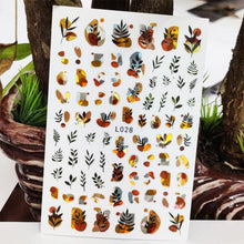 将图片加载到图库查看器，3D Nail Sticker Waterproof Shining Decals Stickers for Nails Cute Beautiful Love Heart Nail Art Decoration Aurora Silver Design Nail Art Stickers Decals Nail Art Supplies Valentines Day 3D Self-Adhesive Nail Decorations Manicuring Nail Art Manicure
