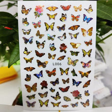 将图片加载到图库查看器，3D Nail Sticker Waterproof Shining Decals Stickers for Nails Cute Beautiful Love Heart Nail Art Decoration Aurora Silver Design Nail Art Stickers Decals Nail Art Supplies Valentines Day 3D Self-Adhesive Nail Decorations Manicuring Nail Art Manicure
