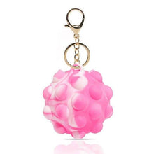 Load image into Gallery viewer, 3D Pop Ball Fidget Toy Keychain Stress Reliever For Children and Adults
