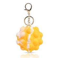 Load image into Gallery viewer, 3D Pop Ball Fidget Toy Keychain Stress Reliever For Children and Adults
