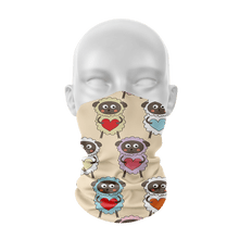 Load image into Gallery viewer, 3D Printed Mini Pattern Headscarf Fashion Women Summer Neck Gaiter Cute Cartoon Animal Tubular Hijab Scarf Face Seamless Bandana  Printed Oil Painting Art Neck Scarf Women Soft Face Bandana Sunflower Night Hijab Scarf Face Mask

