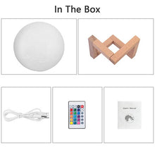 Load image into Gallery viewer, 3D Printed Night Light Lamp
