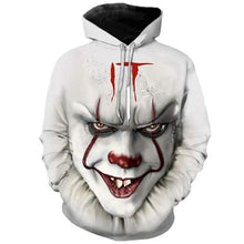 Load image into Gallery viewer, 3D Printed The Dancing Clown Hooded Sweatshirt

