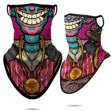 将图片加载到图库查看器，3D Punisher Army Headband Sport Half Mask Face Cover Hunting Camping Bufandas Balaclava Bicycle Outdoor Balaclava Bandana UV Biker Cover Scarf Seamless Magic Headband Camouflage Neck Gaiter Face Cover Headwear Scarf Unisex Men Women Bandanas
