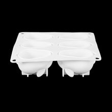 Load image into Gallery viewer, 3D Rabbit Shape Silicone Cake Mold 6-cavity Mousse Dessert Baking Bunny Mold Chocolate Bakeware Pastry Decorating Mould Easter Bunny Chocolate Silicone Mold For Baking Rabbit Shape
