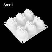 Load image into Gallery viewer, 3D Rabbit Shape Silicone Cake Mold 6-cavity Mousse Dessert Baking Bunny Mold Chocolate Bakeware Pastry Decorating Mould Easter Bunny Chocolate Silicone Mold For Baking Rabbit Shape

