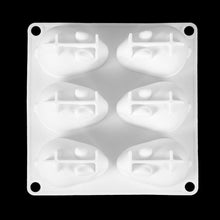 Load image into Gallery viewer, 3D Rabbit Shape Silicone Cake Mold 6-cavity Mousse Dessert Baking Bunny Mold Chocolate Bakeware Pastry Decorating Mould Easter Bunny Chocolate Silicone Mold For Baking Rabbit Shape
