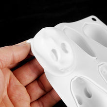 Load image into Gallery viewer, 3D Rabbit Shape Silicone Cake Mold 6-cavity Mousse Dessert Baking Bunny Mold Chocolate Bakeware Pastry Decorating Mould Easter Bunny Chocolate Silicone Mold For Baking Rabbit Shape

