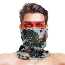 将图片加载到图库查看器，3D Scarf Uniesx Men Women Bandanas Polyester Breathable Windproof Anti UV Neck Cover Camping Hiking Climbing Face Mask Headband Windproof Head Scarves Neck Warmer Cycling Camping Hiking Men Women Fashion Magic Scarves Turban Outdoor Headband Bandanas
