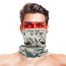 将图片加载到图库查看器，3D Scarf Uniesx Men Women Bandanas Polyester Breathable Windproof Anti UV Neck Cover Camping Hiking Climbing Face Mask Headband Windproof Head Scarves Neck Warmer Cycling Camping Hiking Men Women Fashion Magic Scarves Turban Outdoor Headband Bandanas
