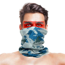 将图片加载到图库查看器，3D Scarf Uniesx Men Women Bandanas Polyester Breathable Windproof Anti UV Neck Cover Camping Hiking Climbing Face Mask Headband Windproof Head Scarves Neck Warmer Cycling Camping Hiking Men Women Fashion Magic Scarves Turban Outdoor Headband Bandanas
