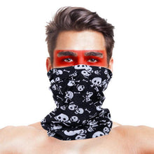 将图片加载到图库查看器，3D Scarf Uniesx Men Women Bandanas Polyester Breathable Windproof Anti UV Neck Cover Camping Hiking Climbing Face Mask Headband Windproof Head Scarves Neck Warmer Cycling Camping Hiking Men Women Fashion Magic Scarves Turban Outdoor Headband Bandanas

