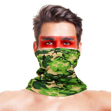 将图片加载到图库查看器，3D Scarf Uniesx Men Women Bandanas Polyester Breathable Windproof Anti UV Neck Cover Camping Hiking Climbing Face Mask Headband Windproof Head Scarves Neck Warmer Cycling Camping Hiking Men Women Fashion Magic Scarves Turban Outdoor Headband Bandanas
