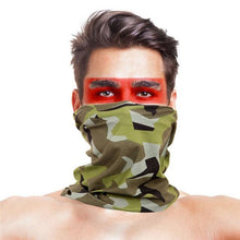 将图片加载到图库查看器，3D Scarf Uniesx Men Women Bandanas Polyester Breathable Windproof Anti UV Neck Cover Camping Hiking Climbing Face Mask Headband Windproof Head Scarves Neck Warmer Cycling Camping Hiking Men Women Fashion Magic Scarves Turban Outdoor Headband Bandanas
