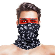 将图片加载到图库查看器，3D Scarf Uniesx Men Women Bandanas Polyester Breathable Windproof Anti UV Neck Cover Camping Hiking Climbing Face Mask Headband Windproof Head Scarves Neck Warmer Cycling Camping Hiking Men Women Fashion Magic Scarves Turban Outdoor Headband Bandanas
