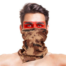 将图片加载到图库查看器，3D Scarf Uniesx Men Women Bandanas Polyester Breathable Windproof Anti UV Neck Cover Camping Hiking Climbing Face Mask Headband Windproof Head Scarves Neck Warmer Cycling Camping Hiking Men Women Fashion Magic Scarves Turban Outdoor Headband Bandanas
