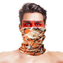 将图片加载到图库查看器，3D Scarf Uniesx Men Women Bandanas Polyester Breathable Windproof Anti UV Neck Cover Camping Hiking Climbing Face Mask Headband Windproof Head Scarves Neck Warmer Cycling Camping Hiking Men Women Fashion Magic Scarves Turban Outdoor Headband Bandanas

