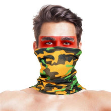将图片加载到图库查看器，3D Scarf Uniesx Men Women Bandanas Polyester Breathable Windproof Anti UV Neck Cover Camping Hiking Climbing Face Mask Headband Windproof Head Scarves Neck Warmer Cycling Camping Hiking Men Women Fashion Magic Scarves Turban Outdoor Headband Bandanas
