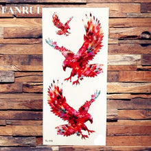 Load image into Gallery viewer, 3D Scorpion Temporary Tattoos Sticker Body Arm Waterproof Wolf Tattoo Realistic Style For Women Men
