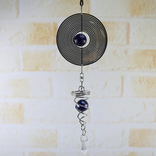 Load image into Gallery viewer, 3D Wind Chimes Sun Wind Spinner Metal Hanging Wind Bells Stainless Steel Chimes Church Indoor Outdoor  Garden Porch Balcony Home Decoration Ornament Room Decor
