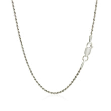 Load image into Gallery viewer, Sterling Silver 1.4mm Diamond Cut Rope Style Chain
