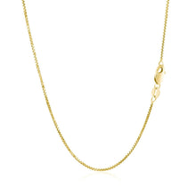 将图片加载到图库查看器，14k Yellow Gold Octagonal Box Chain 1.0mm
