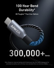 Load image into Gallery viewer, Anker Prime USB-C to USB-C Cable (240W, Upcycled-Braided)
