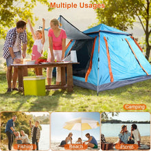 Load image into Gallery viewer, 4-5 Person Camping Tent Outdoor Foldable Waterproof Tent
