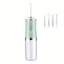 Load image into Gallery viewer, 4-in-1 Cordless Water Flossers Oral Irrigator With DIY Mode 4 Jet Tips
