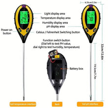 将图片加载到图库查看器，4-in-1 Digital Soil Moisture Meter
