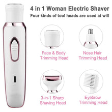 Load image into Gallery viewer, 4-in-1 Electric Razor for Women
