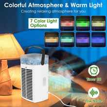 Load image into Gallery viewer, 4-in-1 Evaporative Air Cooler Water Mist Cooling Fan
