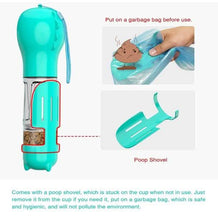 Load image into Gallery viewer, 4-in-1 Portable Dog Water Bottle Dispenser
