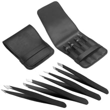 Load image into Gallery viewer, 4-in-1 Professional Stainless Steel Tweezers for Eyebrows
