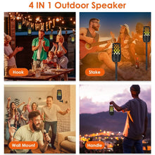 Load image into Gallery viewer, 4-in-1 Wireless 5.3 IPX5 Waterproof Outdoor Speaker
