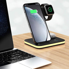 将图片加载到图库查看器，4-in-1 Wireless Charging Stand with Night Light
