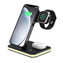 将图片加载到图库查看器，4-in-1 Wireless Charging Stand with Night Light
