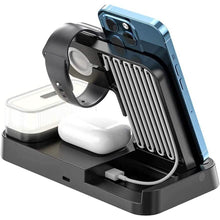 将图片加载到图库查看器，4-in-1 Wireless Charging Station with LED Night Light
