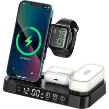 将图片加载到图库查看器，4-in-1 Wireless Charging Station with LED Night Light
