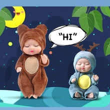 将图片加载到图库查看器，4 Inch Mini Reborn Baby Doll
