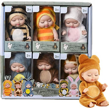 将图片加载到图库查看器，4 Inch Mini Reborn Baby Doll
