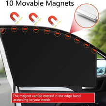Load image into Gallery viewer, 4-Pack: Car Side Window Sun Shades
