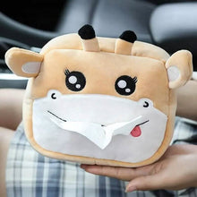 Load image into Gallery viewer, 4-Pack: Cute Cartoon Car Tissue Box

