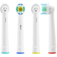 将图片加载到图库查看器，4-Pack: EB18A Replacement Electric Toothbrush Head
